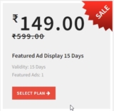 Featured Property Display- BUY 15 Days and Get 15 Days Extra Visibility(Free)