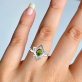 New Collection of 925 Sterling Silver Moldavite Jewelry
